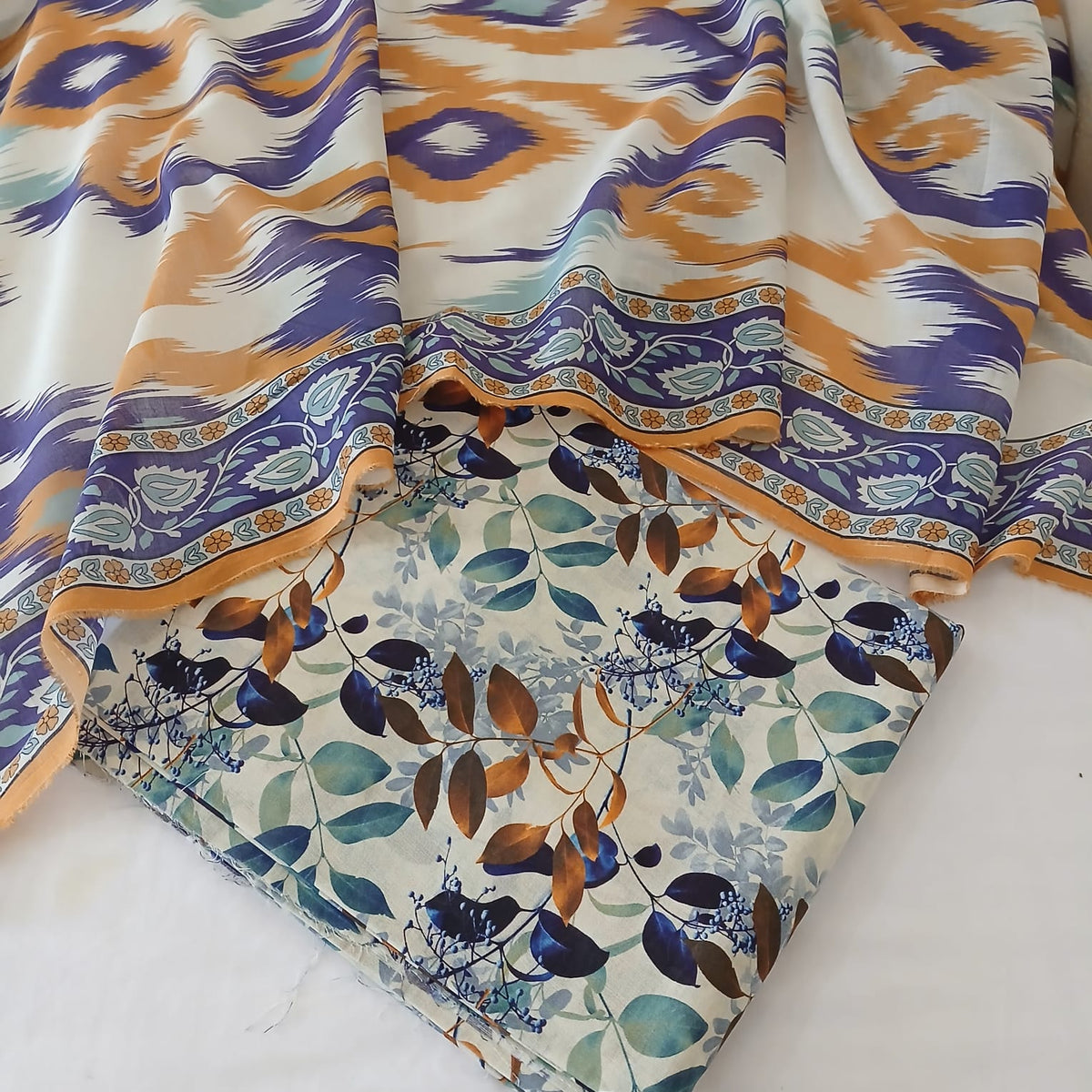 Premium Lawn 3 Piece Digital Printed Suit for Summer – All Over Print Shalwar Kameez with Matching Dupatta | Summer Collection 2026 | Aladeen Fabrics